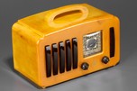 Beautiful Catalin Emerson ”5+1” EP-375 Radio in Butterscotch + Brown